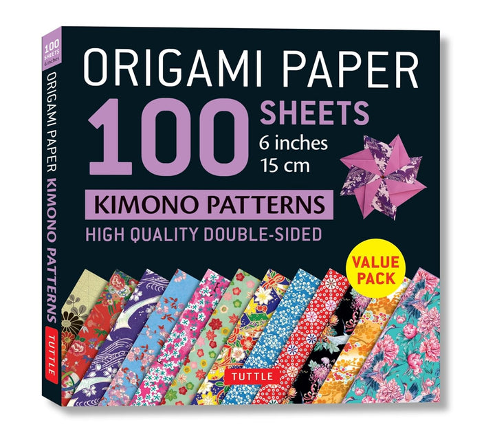 Origami Paper 100 sheets Kimono Patterns 6 (15 cm): Double-Sided Origami Sheets Printed with 12 Different Patterns