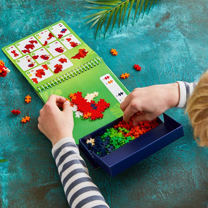 PUZZLE BY NUMBER - ACTIVITY PAD - DINOSAURS - 125pcs
