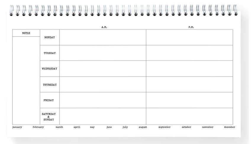 Maud Christmas Tree planner