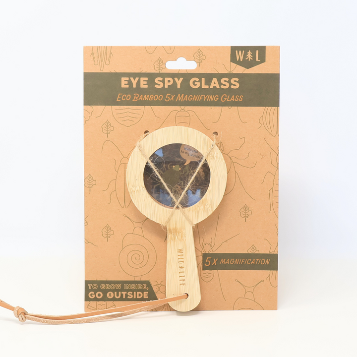 EYE SPY Eco-Bamboo 5x Magnifying Glass