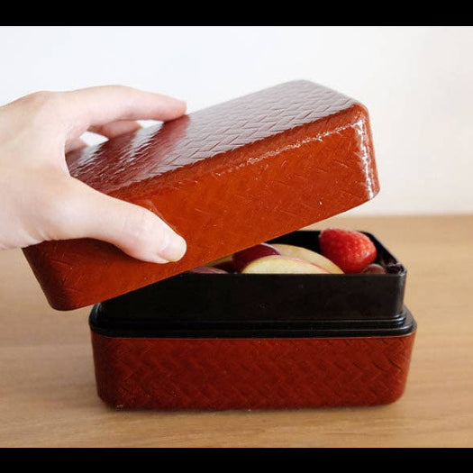 Small Ajiro Bento Lunch Box by Takenaka