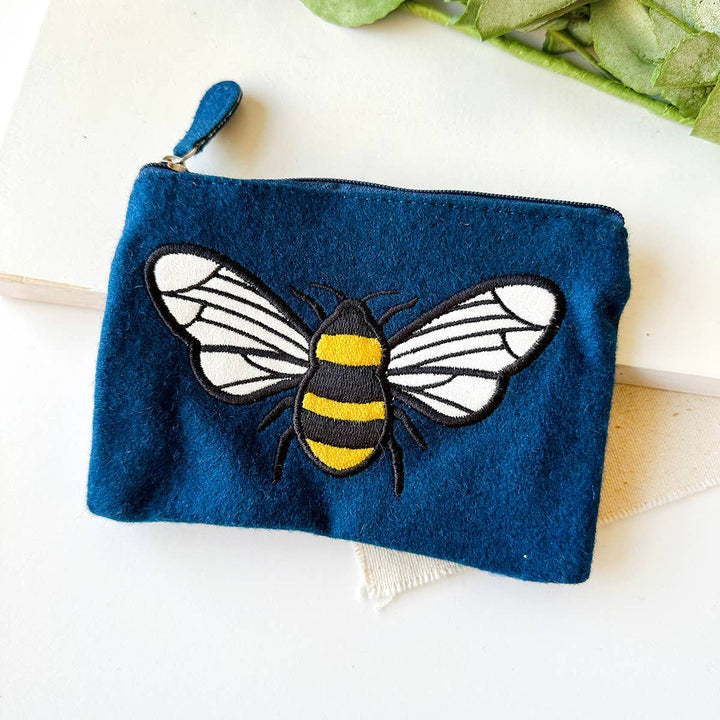 Bee Coin Purse (Blue) | Just Trade