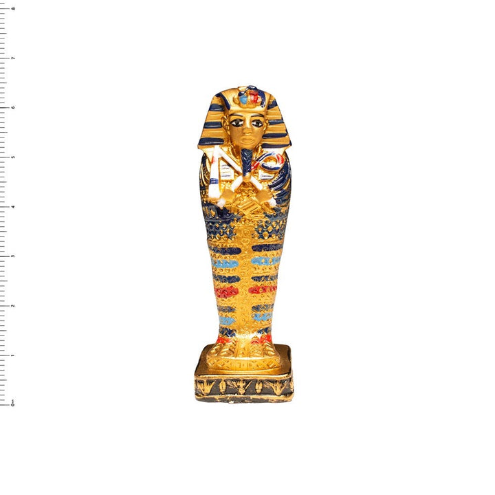 Standing Sarcophagus Gypsum - 6"