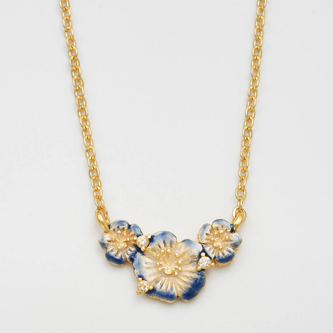 Larkspur Choker Necklace