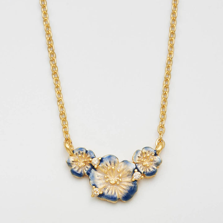 Larkspur Choker Necklace