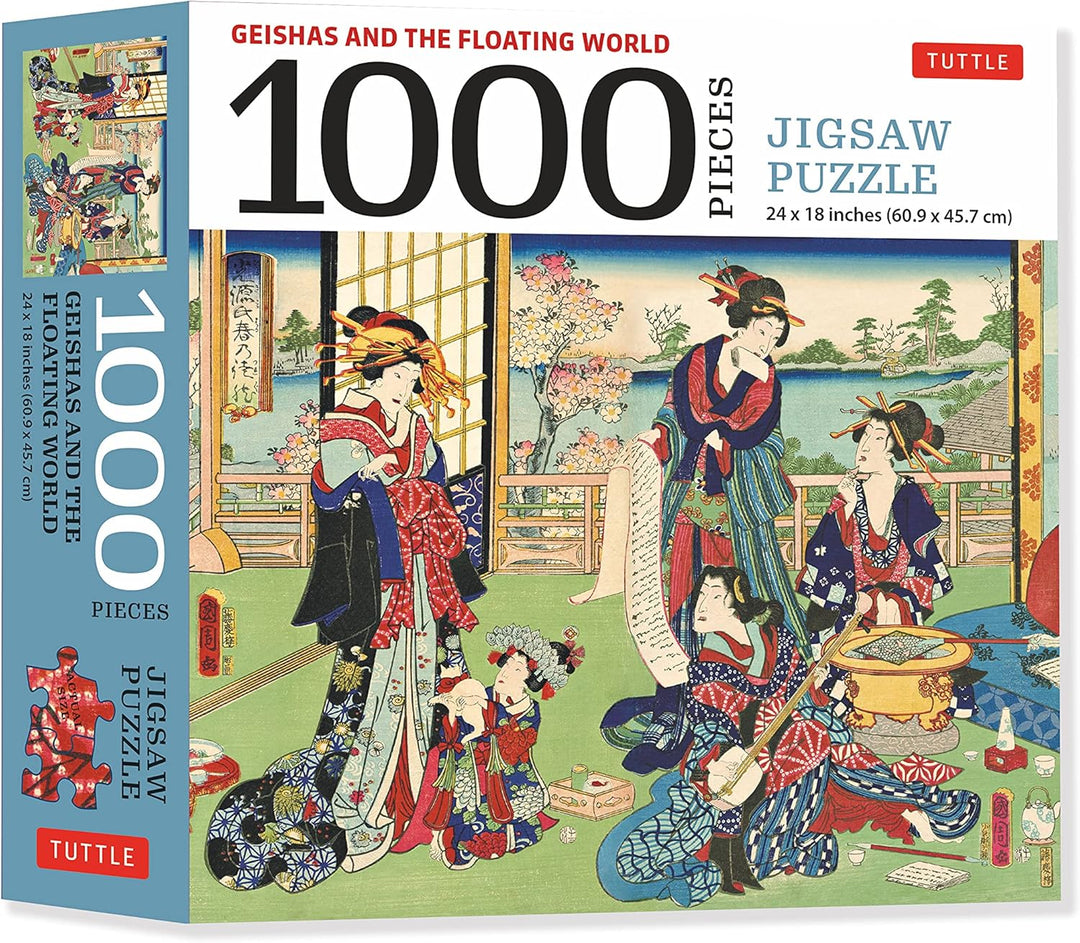 Geishas and The Floating World - 1000 Piece Jigsaw Puzzle`