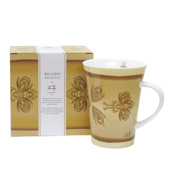 Pat Bruderer Bee-Lieve Mug Slender