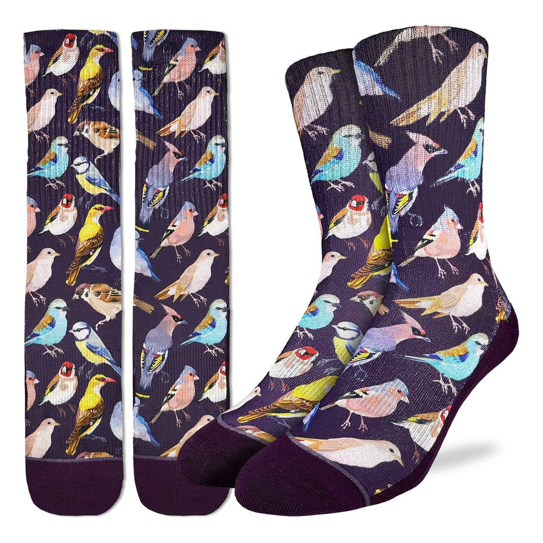 Men's Botanical Birds Socks 8-13