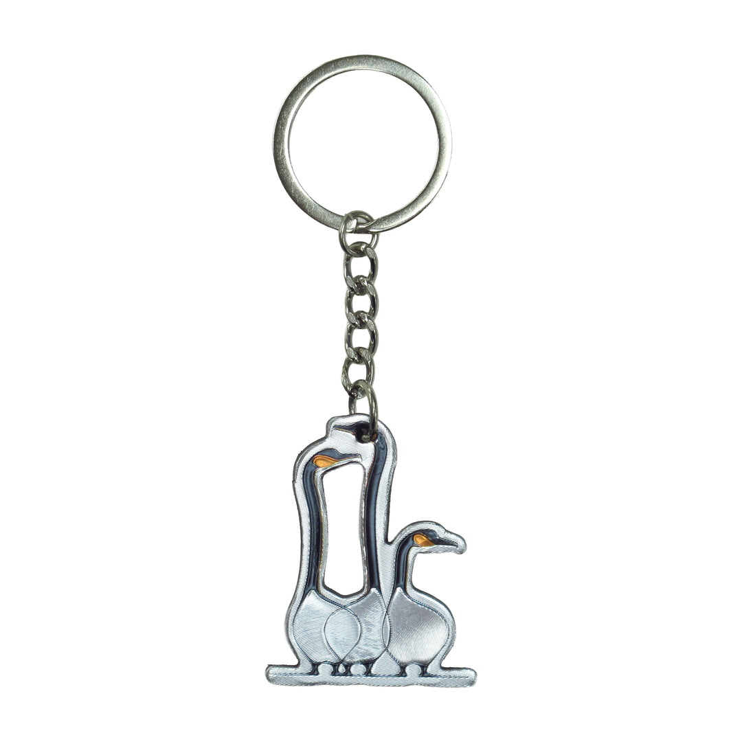 Benjamin Chee Chee Friends Metallic Key Chain