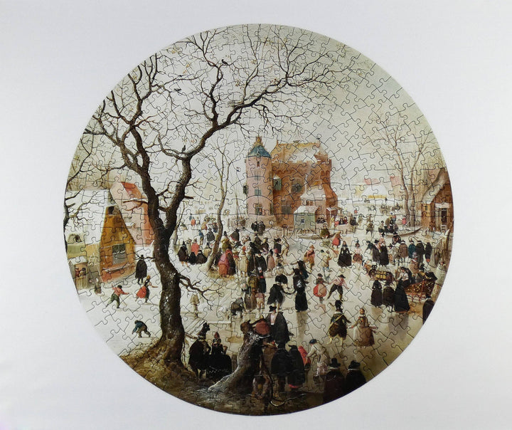A Winter Scene with Skaters near a Castle - National Gallery
