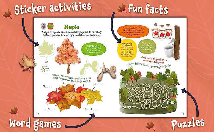 All About Trees Sticker Activity Book