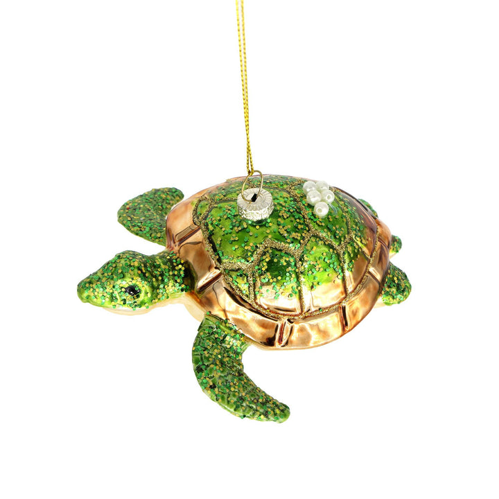 Glass Sea Turtle Ornament