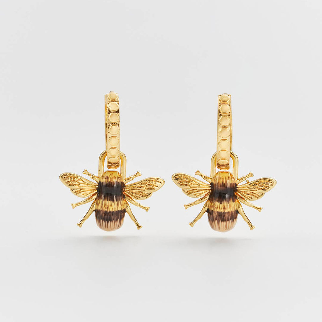 Bee Huggie Earring