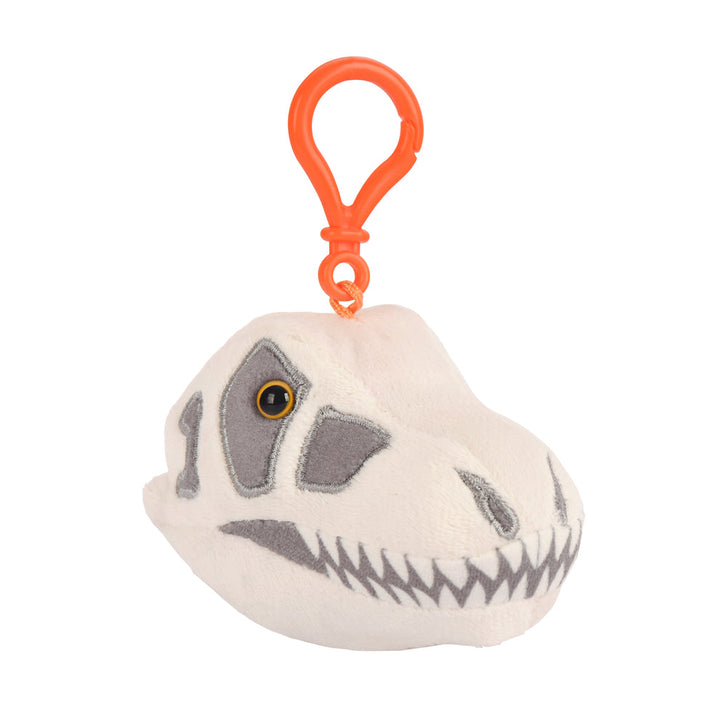 Fuzzy Fossils -  T-Rex Skull Keychain