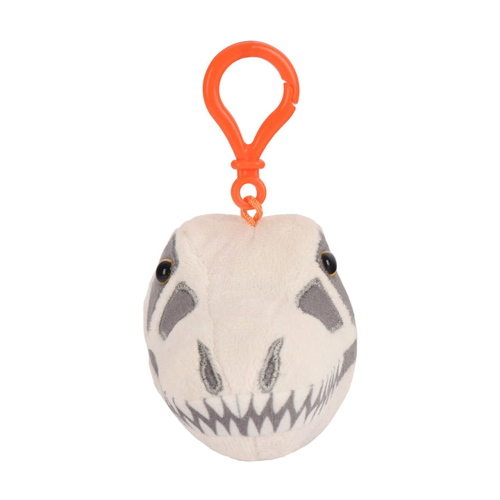 Fuzzy Fossils -  T-Rex Skull Keychain