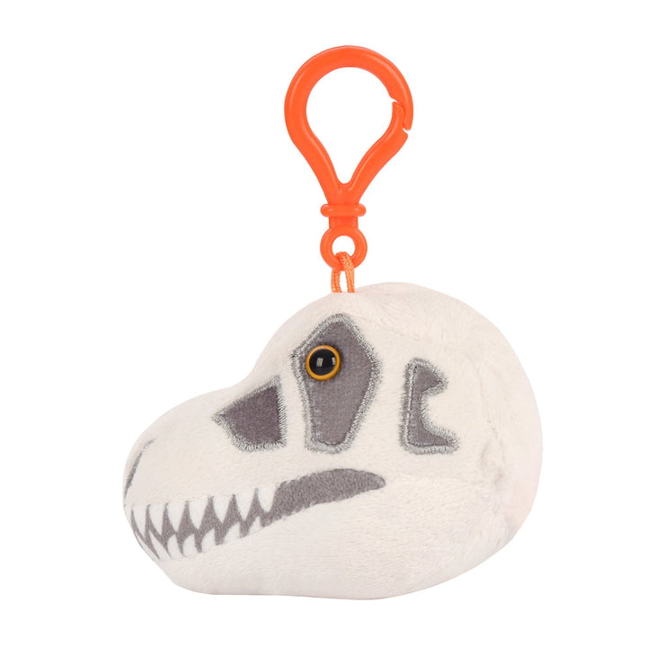 Fuzzy Fossils -  T-Rex Skull Keychain