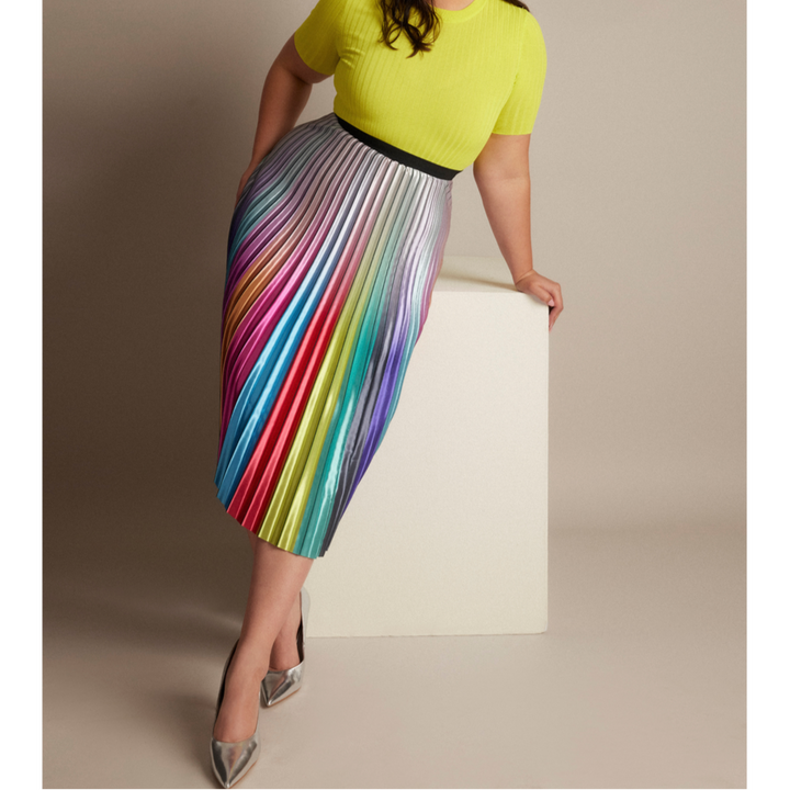 Rainbow Warrior Skirt by Lesley Hampton