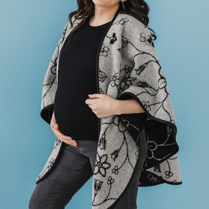 Fleurs Indigenous Shawl