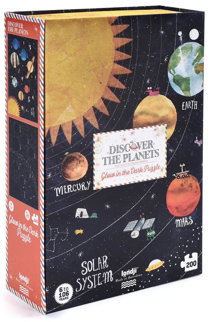 Puzzle Discover the Planets - Phosphorescent