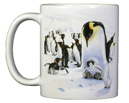 Tasse en céramique Pingouins