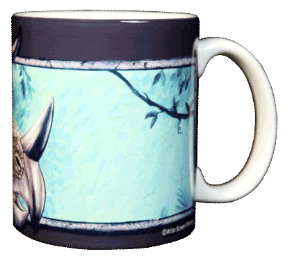 Tasse en céramique Triceratops