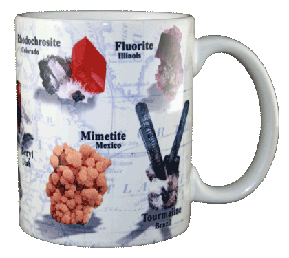 Minerals of the World Ceramic Mug