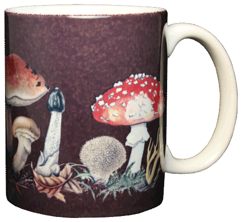 Mushrooms Ceramic Mug