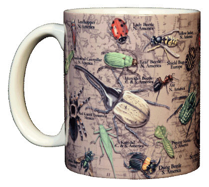 Insects Etc. Ceramic Mug
