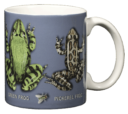 Frog Circle Ceramic Mug