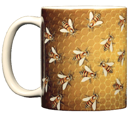 Bee Hive Ceramic Mug