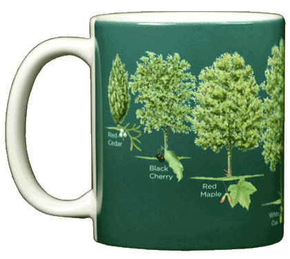 Trees of North America Ceramic Mug