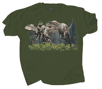 T-shirt adulte Allosaurus Pack