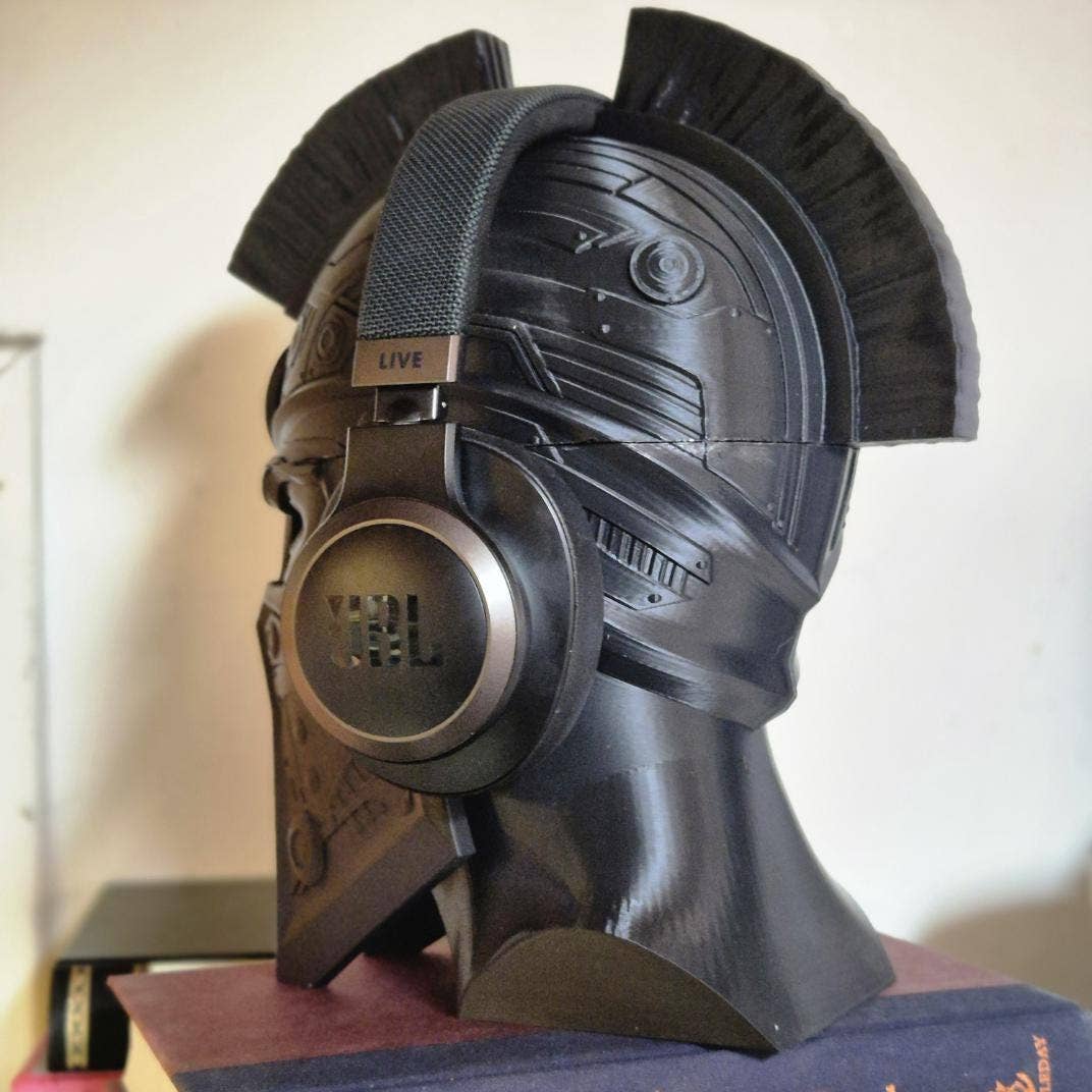 Spartan Warrior Headphone Stand