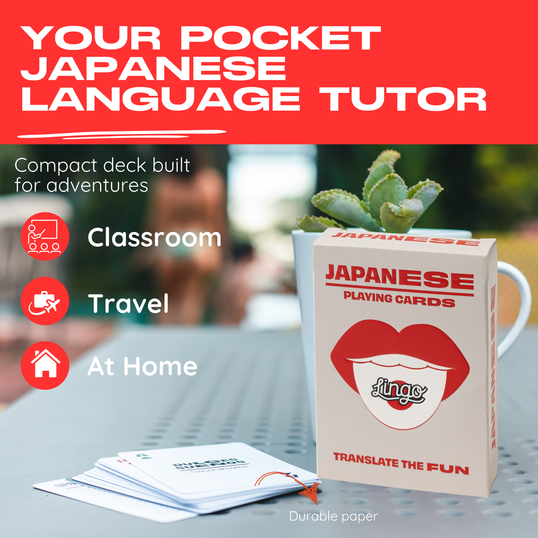 Japanese Travel Playing Cards