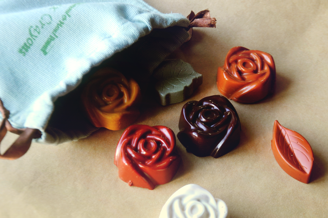 Jumbo Rose Beeswax Crayons | Set of 6