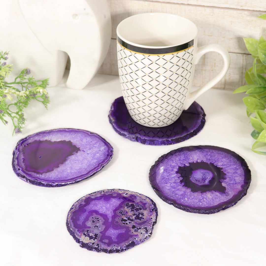 Purple Agate Coaster