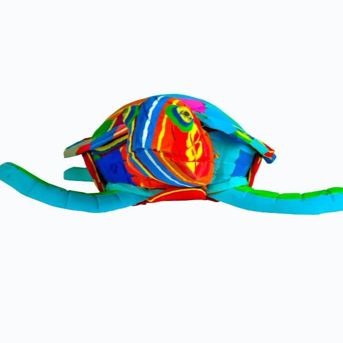 Turtle Flip Flop Sculpture - Medium