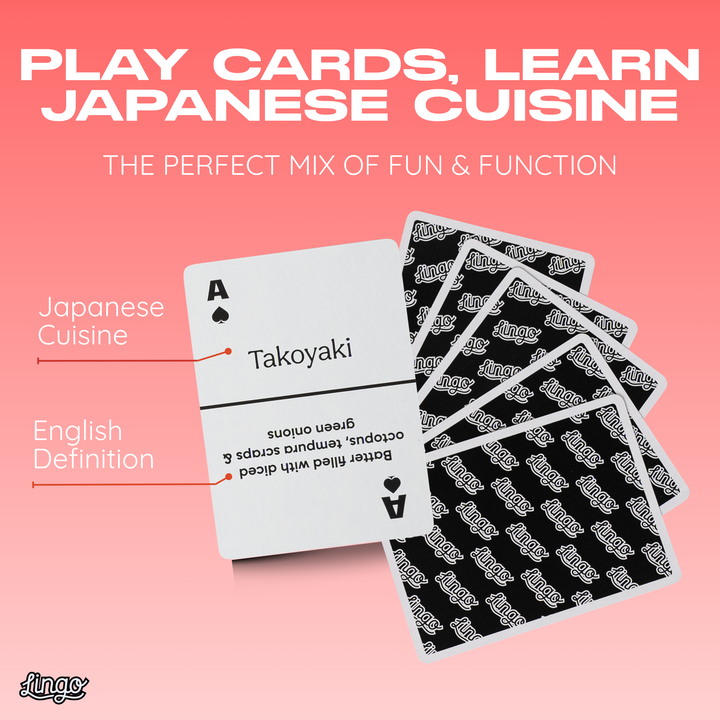 Japanese Street Food Playing Cards