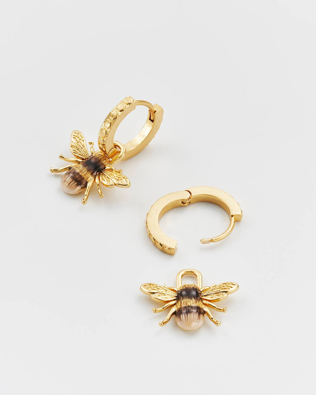 Bee Huggie Earring