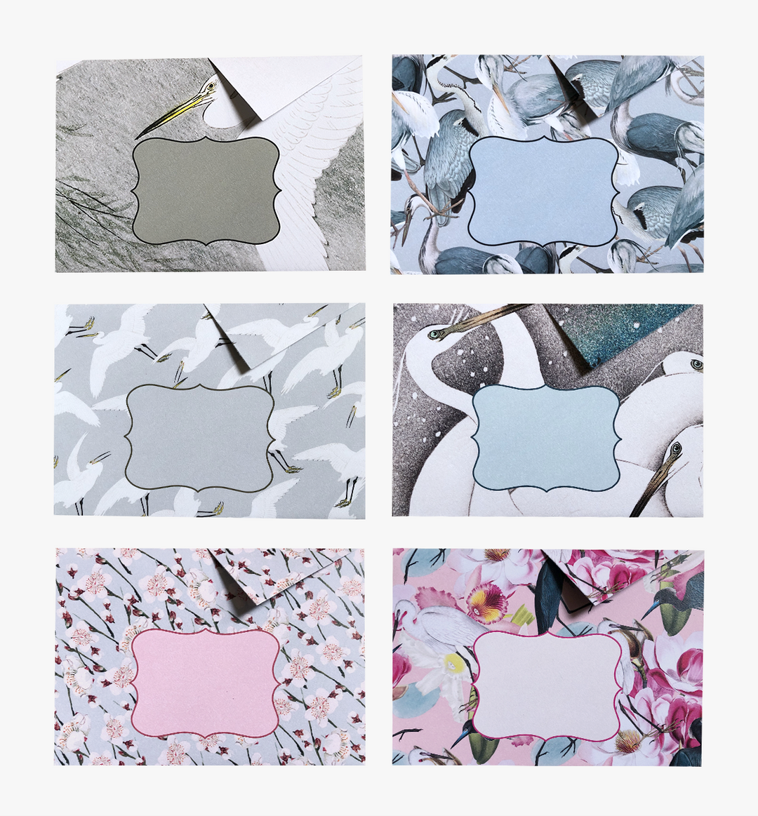 Cranes - Themed Origami Snail Mail Set