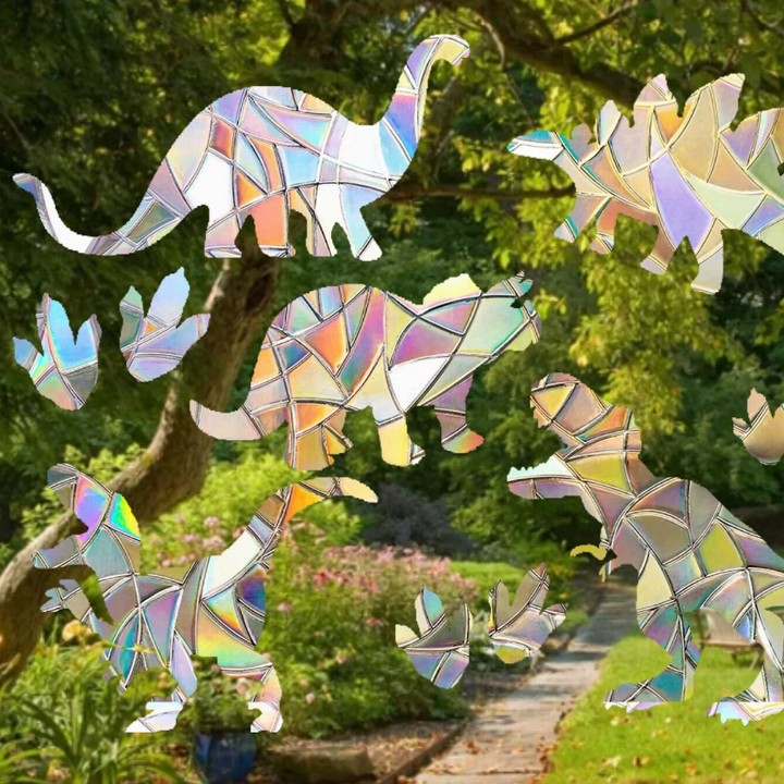 Dinosaur Shape Suncatcher Pack