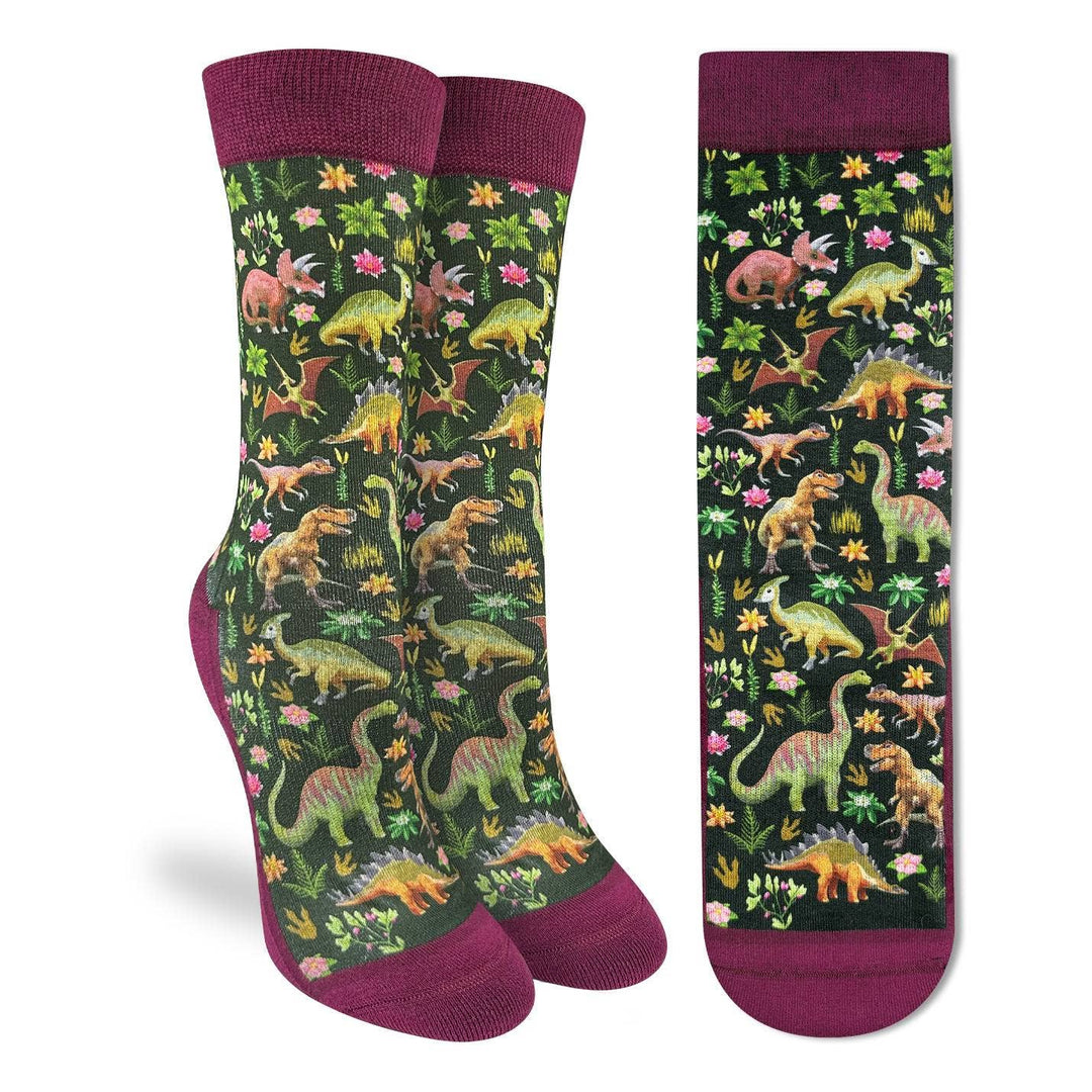 Women's Floral Dinosaurs Socks 5-9