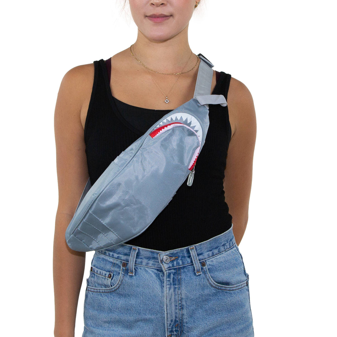Premium Nylon Shark Fanny Pack