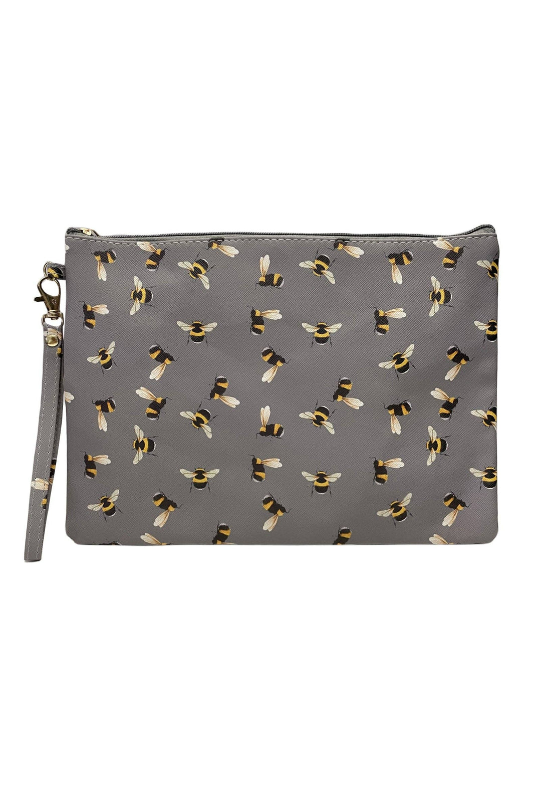 Bee Print Bag Collection - Grey