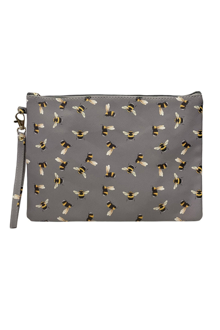 Bee Print Bag Collection - Grey