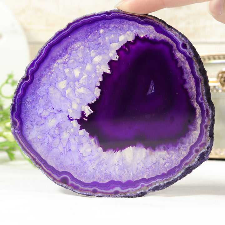 Purple Agate Coaster