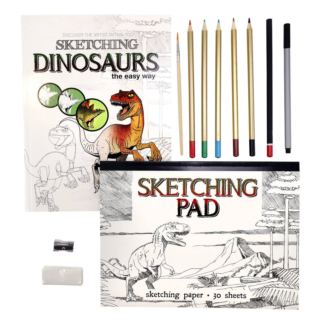 Art Studio Sketching Dinosaurs