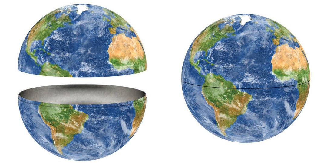 Planet Earth Tin and Puzzle