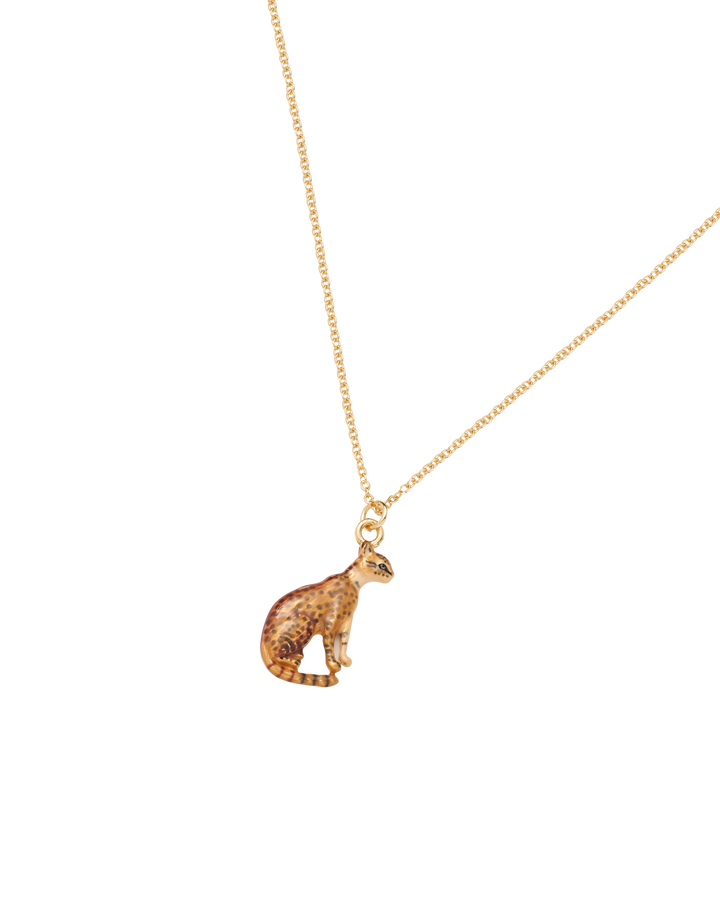 Bengal Cat Short Necklace