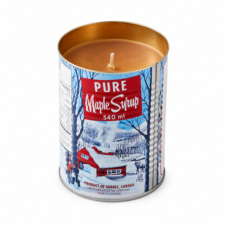 Maple Syrup Candle - Iconic Tin Can (540 ml)
